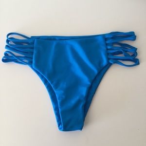 Mikoh blue bikini bottom size small